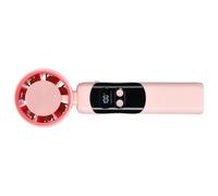 Multifuntional Display Digitale Ventilatore Raffreddamento Efficiente 4000mAh Tranquillo Potente Struttura ABS Per Viaggi Esterni Ricaricabile Piccolo Ventilatore