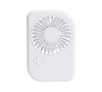 Multifuntional Piccolo ventilatore ABS Texture Raffreddamento Efficiente Velocità Regolabile Adatto Per Viaggi Ufficio Uso Esterno Alimentazione USB