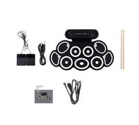 Multifuntional Rolling Up Drum Bambini Tamburo Adatto Per Bambini Con 12 Demos Song E 9 Livelli Regolazione Volumi