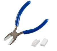 Multifuntional Strumento per la creazione di gioielli Pinze a ganascia in nylon Pinze per piegare fili per modellare fili Struttura in acciaio per strumento di riparazione di gioielli