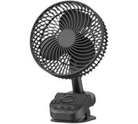 Multifuntional Tavolo Efficiente Ventola di Raffreddamento 10000mAh Potente Clip Fan Texture Per Viaggi Ufficio Uso Esterno Tavolo Tranquillo
