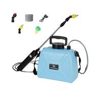 Multifunzionale 5L Elettrico Spruzzato Per La Pulizia Della Pianta Pet 3 Sistemi Ugelli Telescopici Asta Montata A Spalla Per Il Giard