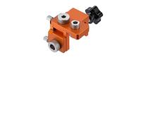 Multifunzionale Alluminio Doweling Hole Guide Jig Set per Cabinet Splicing Drilling Template Drill Guide per legno