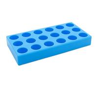 Multifunzionale Drill Bit Holder Tray Multi Hole Tool Holder Box Cacciavite Bit Storage Rack Router Tray Organizzatori Strumento Classificazione Storage