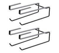 Multifunzionale Ferro Da Parete Asciugamani Set Di 2 Pratico Per Bagno Cucina Igienico Placement Stoccaggio Bagno Bagno Tessuto Supporto