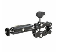Multifunzionale Forte Clip Fotocamera Photo Clamp 1/4 Fill Light Mount Clamp Double Ball Head Design