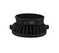 Multifunzionale Piccolo Ventilatore Da Tavolo 650mAh Ventilatore Solare Circolatori D'aria Portatile Funzionamento Silenzioso Adatto Per La Casa Campeggio Portatile USB Per Viaggi