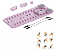 Multifunzionale pieghevole Pilates, Pilates Reformer Set, multiuso pieghevole Pilates Reformer Board per allenamento a casa (1)