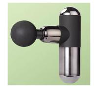 Multifunzionale Pistola for massaggio in plastica con 8 teste di massaggio Tipo C che ricarica il massaggiatore for la schiena dei tessuti profondi for alleviare il dolore Regolabile(Svart)