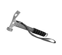 Multifunzionale Stato tenda Martello ergonomico in alluminio con manico in spugna per campeggio accessori escursionismo martello all'aperto