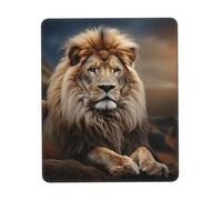 Multifunzionale Tappetino per Il Mouse, Creative Animals Lion, Antiscivolo Tampone per Mouse, Gaming Mousepad, 25X30cm, Laptop, Casa, Computer