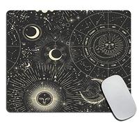 Multifunzionale Tappetino per Il Mouse Different Stages of Moonlight Activity Zodiac Signs Gaming Mousepad Tappetino Mouse 25x30cm per Notebook,Casa,Computer