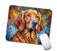 Multifunzionale Tappetino per Il Mouse Irish Setter Dog Expressionism Art 25X30Cm, Tappetino per Mouse Antisfilacciamento Gaming Mousepad per Pc Computer Notebook