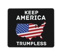 Multifunzionale Tappetino per Il Mouse, Keep America Trumpless, Confortevole Tampone per Mouse, Mousepads, 25X30cm, Notebook, Laptop, Casa