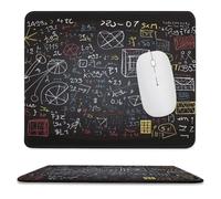 Multifunzionale Tappetino per Il Mouse Mathematics And Physics Printed 25X30Cm, Tappetini Mouse Confortevole Gaming Mousepad per Notebook Pc Computer