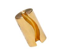 Multifunzionale Wolf soppressore struttura in ottone, adatto per violoncello con design scanalato sicuro per un fissaggio stabile, accessori violoncello per ronzio