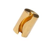 Multifunzionale Wolf soppressore struttura in ottone, adatto per violoncello con design scanalato sicuro per un fissaggio stabile, accessori violoncello per ronzio