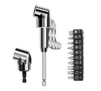 Multifunzione 105 ° angolo destro trapano adattatore con 1/4 "esagonale manico estensione maniglia trapano elettrico accessori gambo ingranaggio