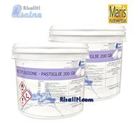 MULTIFUNZIONE 5 IN 1 CLORO FLOCCULANTE ALGHICIDA 20 KG TRATTAMENTO ACQUA PISCINA