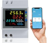Multifunzione 6 in 1 Display LCD AC40-300V/0-100A per DIN-RAIL WI-FI