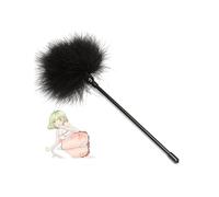 Multifunzione Adatto All'Aperto Sport Di Yoga Aerobico Classico Nero Piuma Bastone, Maniglia Confortevole, Regalo Per Coppia -D11