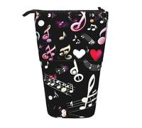 Multifunzione Astuccio Music Symbols Lovely Portamatite Borsa per Matite per Ufficio Università Matite