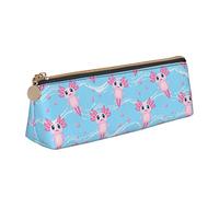 Multifunzione Astuccio Portapenne Cute Axolotl Kawaii Pattern Cancelleria Portamatite Scatola di Cancelleria per Università Scuola Matite