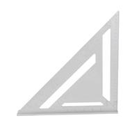 Multifunzione di carpentiere quadrato di rafter professionale 45 gradi in lega di alluminio triangolare righello di carpenteria in legno 30 cm per gli appassionati fai - -te