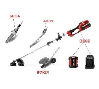 Multifunzione Personalizzabile DCK Brushless a Batteria 58V