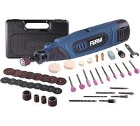 Multifunzione rotante a batteria 12 V 1,5 Ah con set 45 accessori e custodia