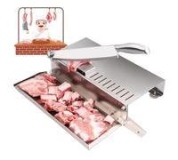 Multifunzione Sega-Ossa da Macellaio, Affettatrice Manuale per Carne, per Taglio di Carne Congelata Verdure Ossa Acciaio Inossidabile Lavabile e Facile da Pulire