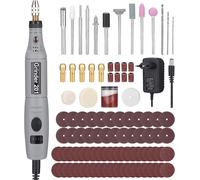 Multifunzione Utensile Rotante, Mini Trapano Elettrico Con 95 Accessori, 3 Veloc