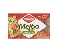 Multigrain Cracker | Van der Meulen | Melba Toast Meerganen | Peso totale 120 grammi