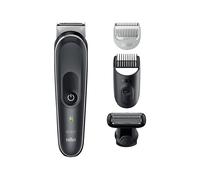 MULTIGROOMER BRAUN BG5370 Series 5 10 attacchi pettine, Utilizzabile anche a umido, 100 min autonomia