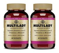 Multilady 60 Tavolette Set da 2 2x123 g Compresse masticabili