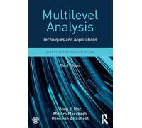 Multilevel Analysis: Techniques and Applications, Third Edition