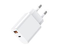 MULTIM 20W Caricatore USB A e USB C PD 3.0 QC 3.0 Charger per I Phone 16 15 14/13 / 12/11 / 11 Pro Max/XS Max/XR/X Xiaomi Huawei Samsung Galaxy Adattatore Caricabatteria