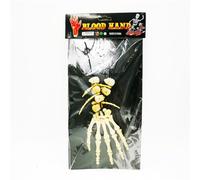 MULTIMARCA 11608 Collana a mano scheletro, plastica, multicolore, 10,8 x 16,5 x 15,4