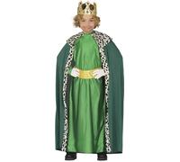 MULTIMARCA 41711, Vestito Re Mago Anni Capo+Tunica+Cintura Bambini, Vari, Edad 10-12 Años