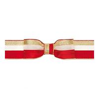MULTIMARCA Brizzolari Nastro Tessuto Tricolore, Tessuto, Rosso, 6 x 6 x 10 cm