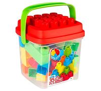 MULTIMARCA COLORBABY - Set di Costruzioni per Bambini, 35 Pezzi Maxi Color Block (49279)
