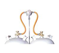 Multimatik - Impianto a 2 bottiglie, 50 mbar, 8 mm, con valvola di prova