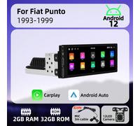 Multimediale per auto Android per Fiat Punto 1993-1999 Schermo da 6,9 pollici 1 Din Radio Stereo Unità principale Carplay Autoradio Navigazione GPS