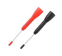 Multimeter Probes - Steel Needle Precision 1 mm Tip | Red Black 2 pezzi Tester Lead Set, Fine Point Test Probes | Automotive Electrical Diagnostic Accessories For Safe Circuit Testing Use