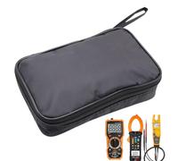 Multimeter Storage Case - Portable Carrying Case, Smooth Zipper, Thick Strap, Travel Pouch | Multimeter Bag, Protective Organizer For Digital Multimeters and Accessories