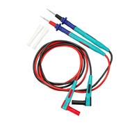 Multimeter Test Leads - 122cm Insulated Precision Probe Tester Kit | Test Lead Kit | Universal Copper Core Voltmeter Leads With Silicone Handle | Heavy Duty Voltage Circuit Tester