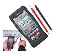 Multimeter Tester - Digital AC/DC Measurement, Auto Range Function, High Precision Sensor, Ergonomic Handheld Device | Electrical Work Tester, Home & Industrial Diagnostics, Circuit Troubleshooting