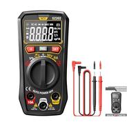 Multimeter Tester, Electrical Voltage Meter, Compact Digital Display, Multi-Function Testing Modes, Electric Measuring Tool for Home Use, Professionals Beginners, 5.08x2.52x1.18 inches