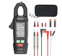 Multimetro a Pinza Digitale Tester T-RMS 6000 Conteggi, Tester Automatico di Tensione e Amplificazione con NCV Misura Tensione e Corrente AC/DC, Resistenza, Capacità, Frequenza, Continuità,Temperatura