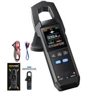 Multimetro A Pinza,Pinza Amperometrica Da 10.000 Conteggi | Tester Di Circuito Ricaricabile Automatico Da 600A | Per L'Elettricità Domestica E Le Riparazioni Automotive Con La Diagnostica